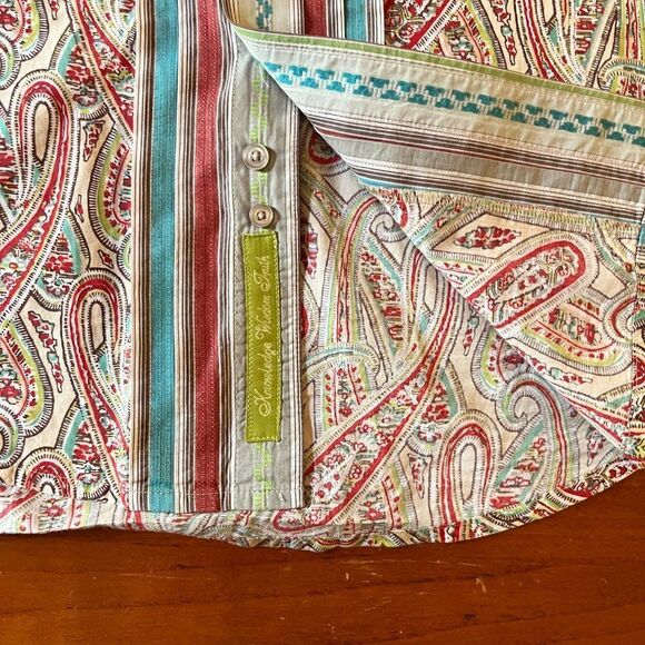 RobertโGraham Like NEW Dress Print Button Down Shirt Multi Design & Color โMediu - Picture 6 of 10